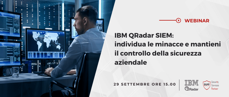 IBM QRadar SIEM: individua le minacce e mantieni il controllo della sicurezza aziendale